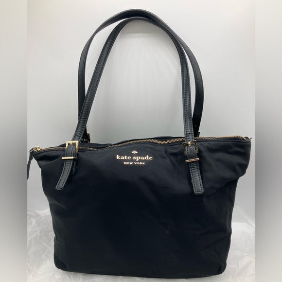 Kate Spade Elegant Black Tote Watson Lane Maya - Picture 2 of 10